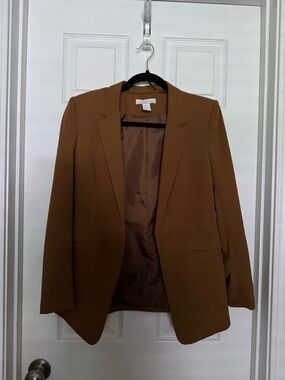 Mustard Tan Boyfriend Blazer